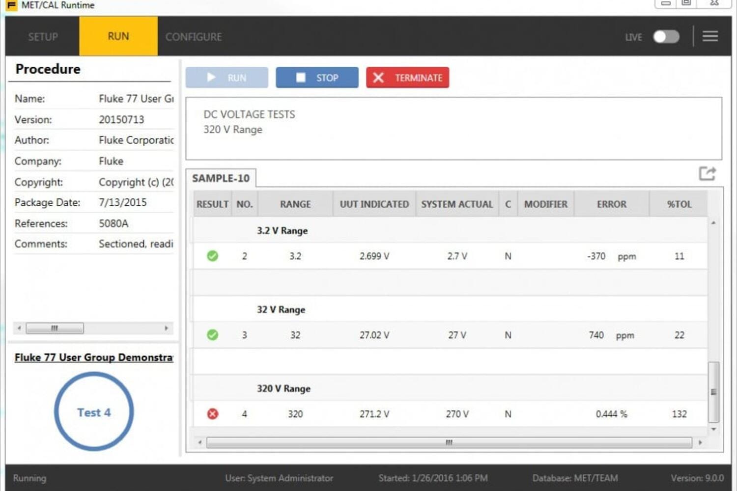Fluke MET/CAL + MET/TEAM logo